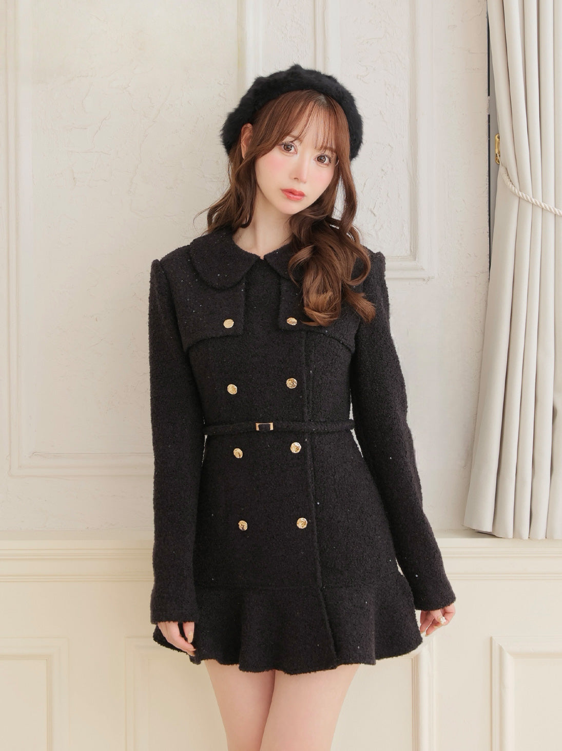 Boucle flare onepiece(eme10786) – M me eme