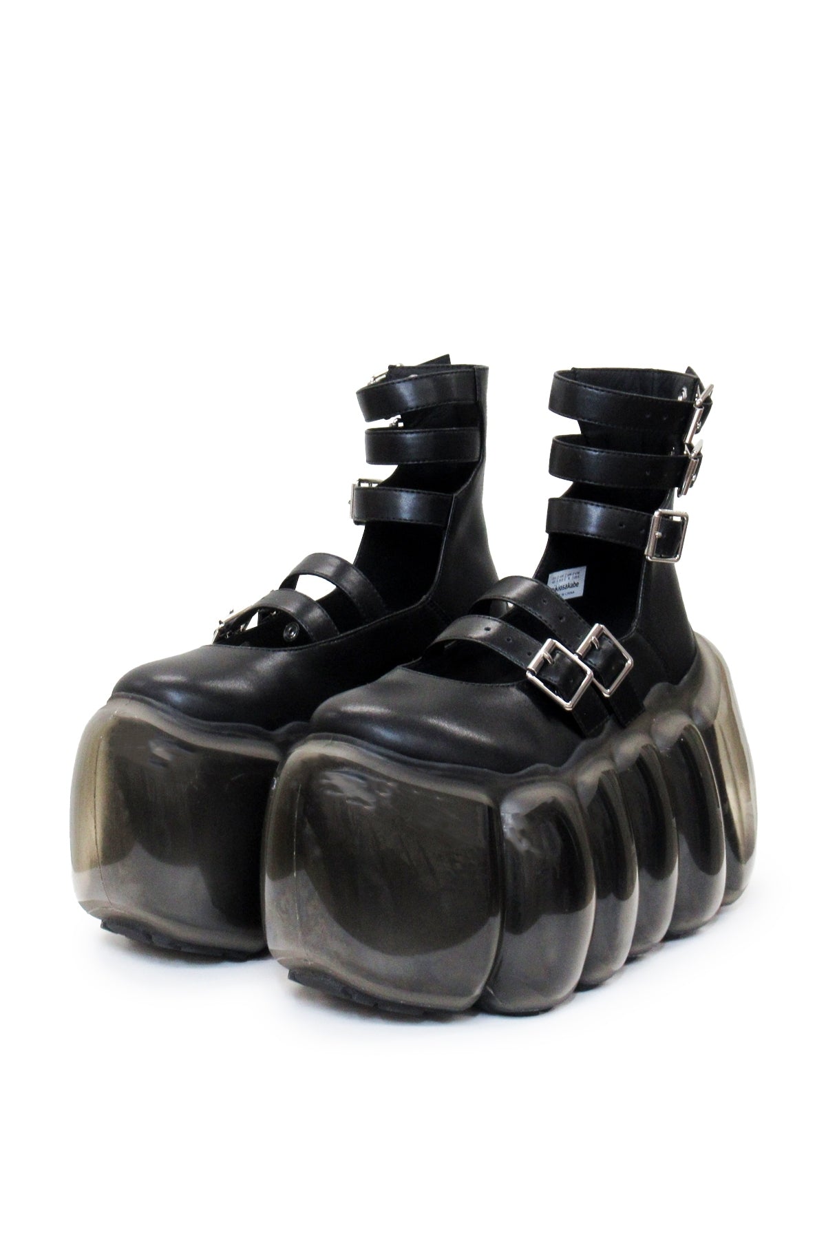 High Bubble Five Belts Mary Jane / Black｜MIKIOSAKABE&JennyFax公式