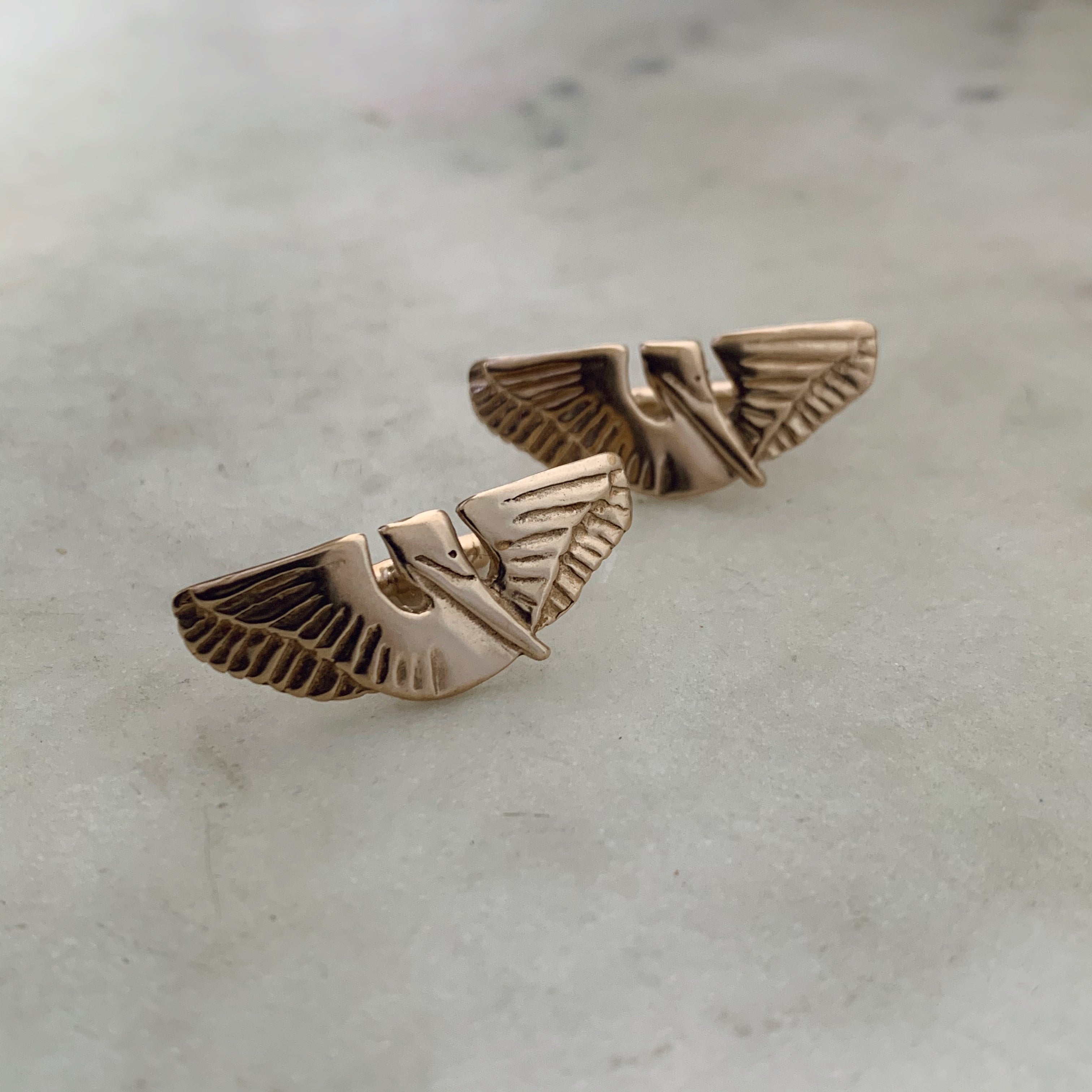 Pelican Cufflinks | MIMOSA Handcrafted