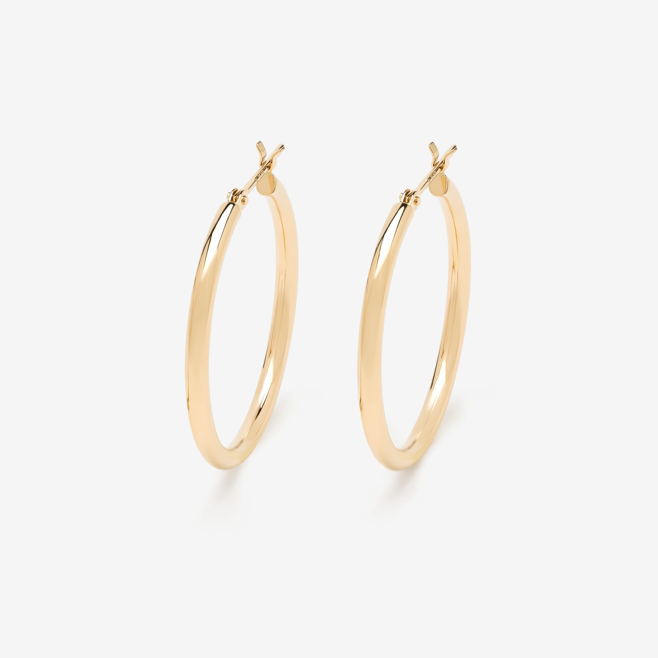 K18 イエローゴールド フープ ピアス – Milluflora | ミルフローラ