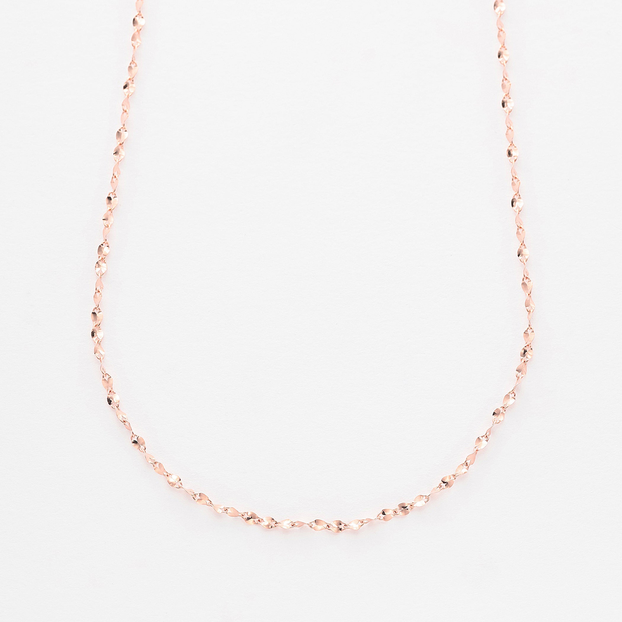 K10 ピンクゴールド ロング デザインネックレス（70cm） – Milluflora