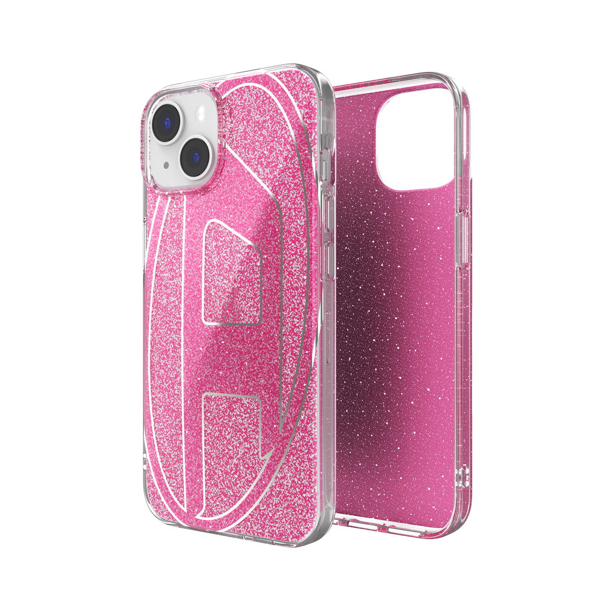 DIESEL iPhone14/13ケース Oval D Glitter ピンク – MiraiSell