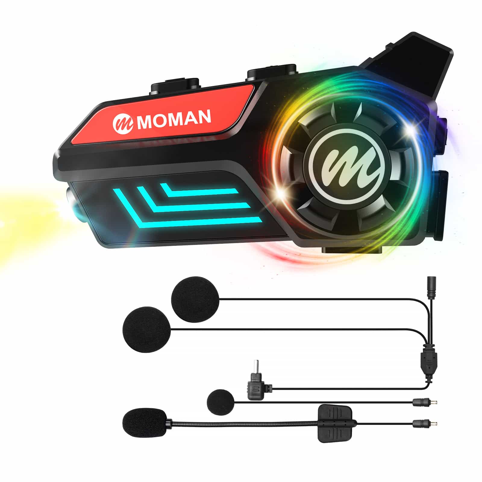 Bluetooth Headset for Dirt Bike Helmet Moman H4S | Moman