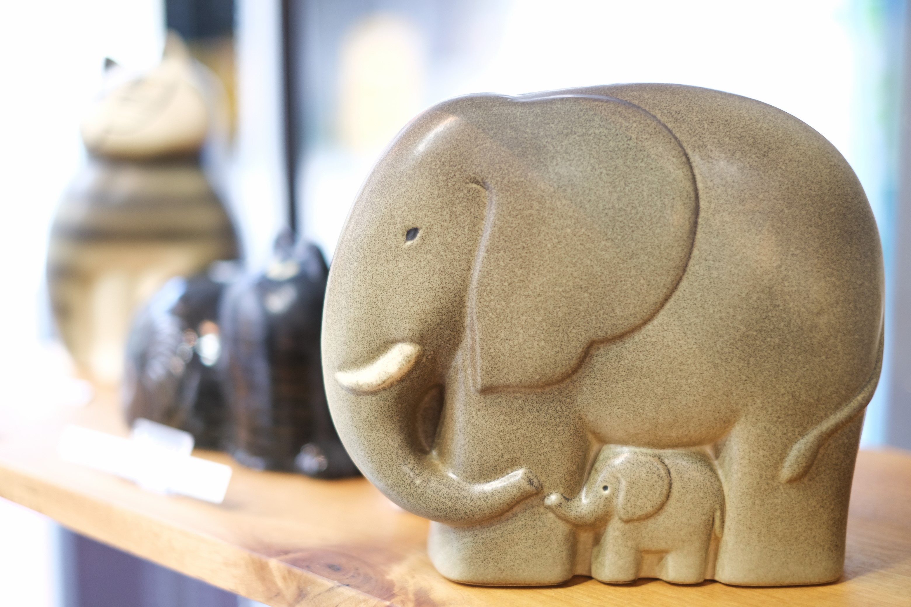 リサラーソン ゾウ エレファント オブジェ Lisa Larson/リサ・ラーソン