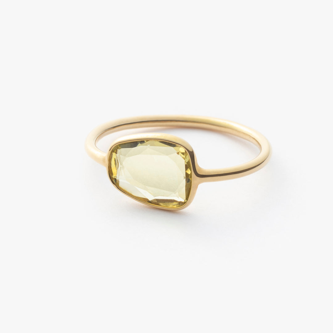 MARIHA(マリハ) Organic Gems リング レモンクォーツ S K18 天然石
