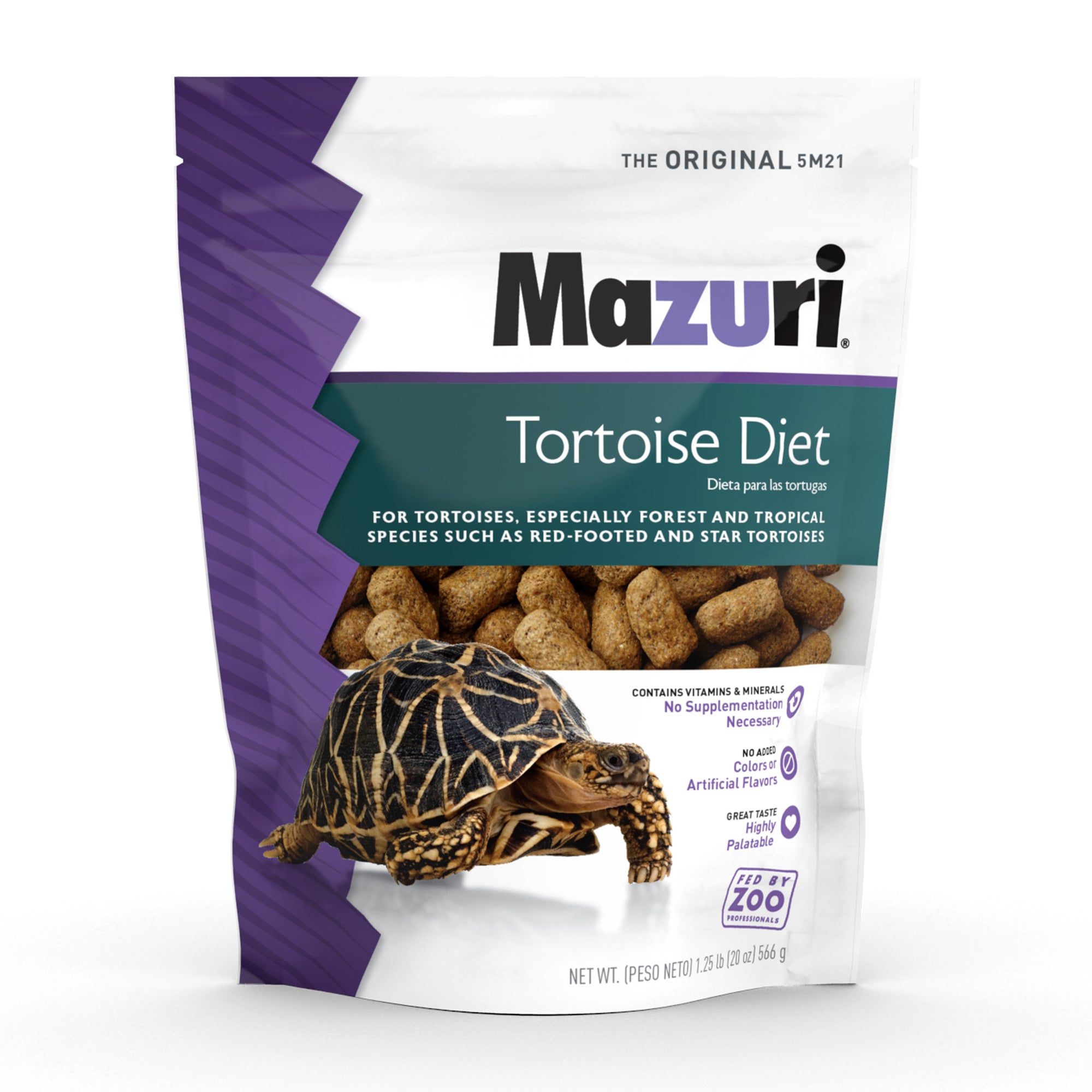 Mazuri® Tortoise Diet | Red Footed Tortoise Food