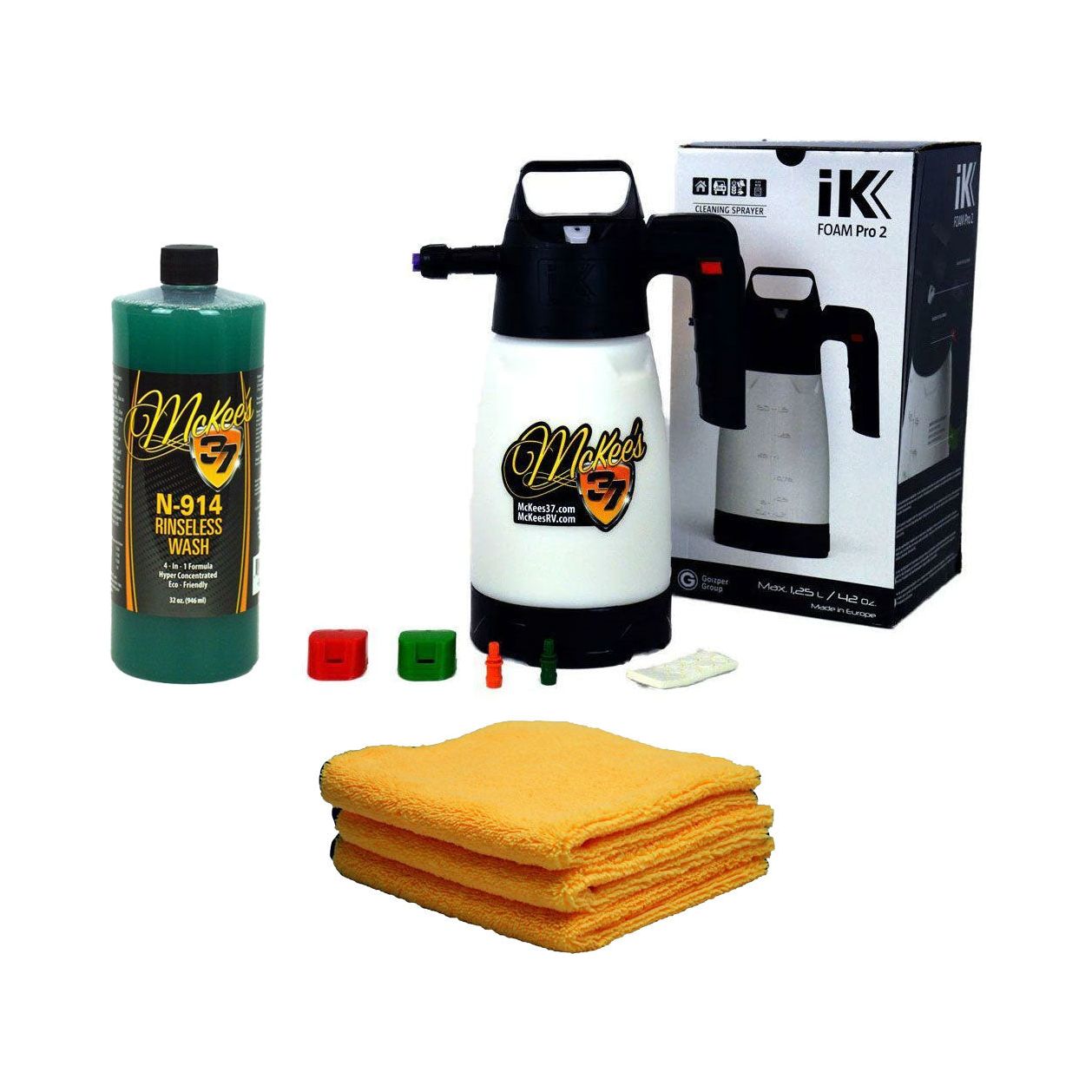 N-914 IK Foam Pro 2 Foaming Waterless Wash Kit – McKees37.com