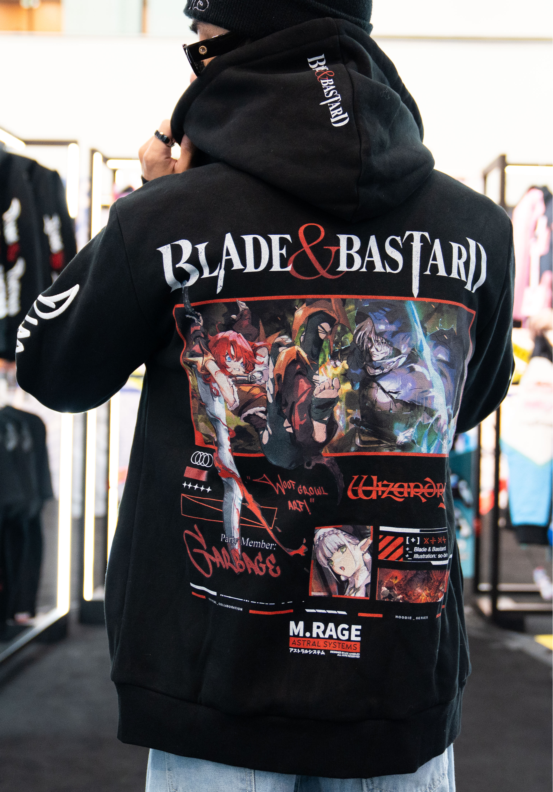 Blade & Bastard Hoodie | Official Guilty Gear -Strive- Merch – M.RAGE