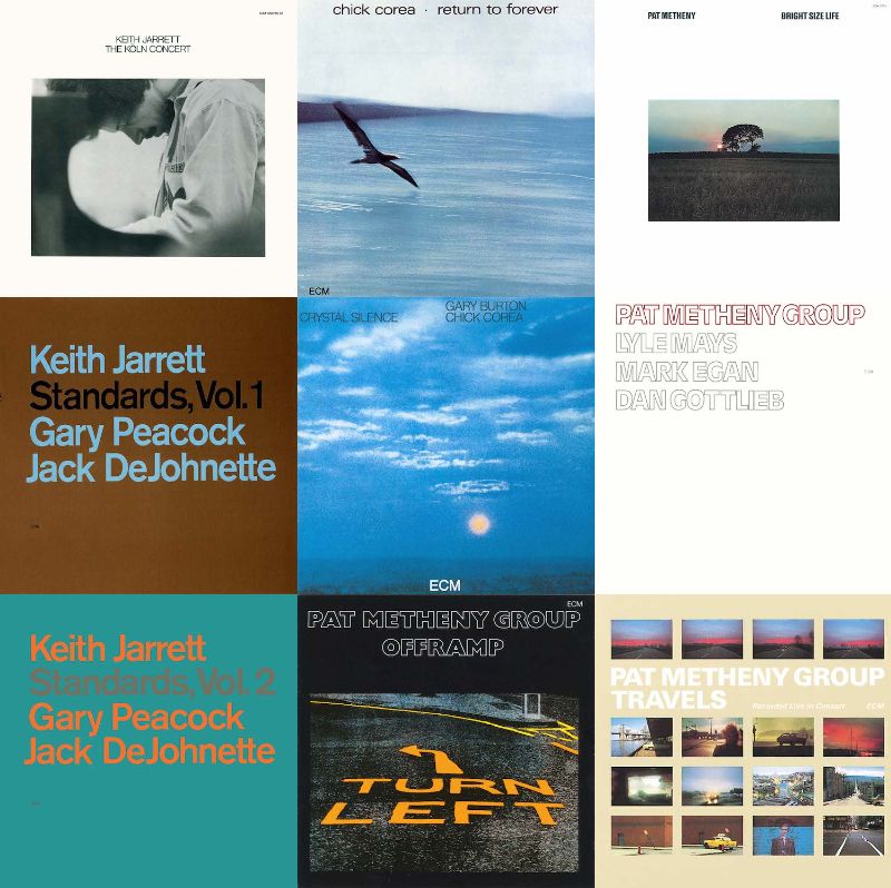 芽瑠璃堂 ＞ ECMの永遠の名盤全9作品が初SACD～SHM化でリリース