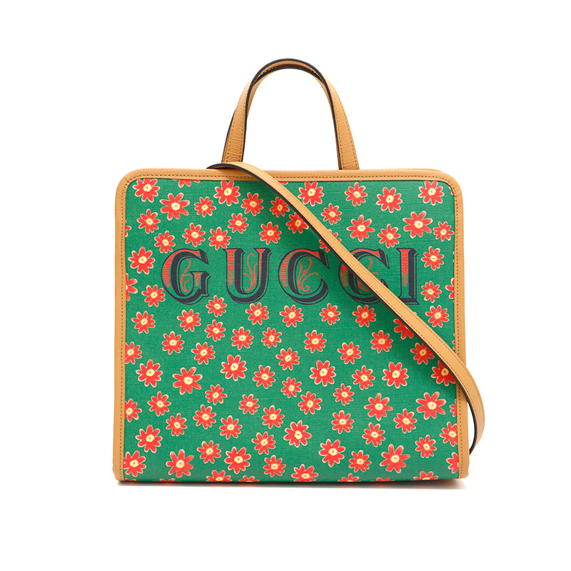 グッチ GUCCI チルドレンズ キトゥン(子猫)プリント ショルダー トート