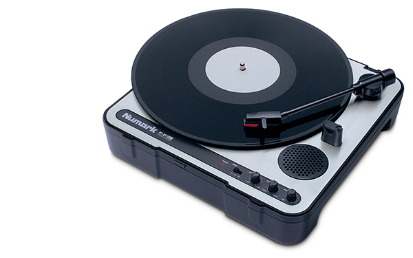 Numark PT01 ポータブルターンテーブルNumarkのポータブルターン