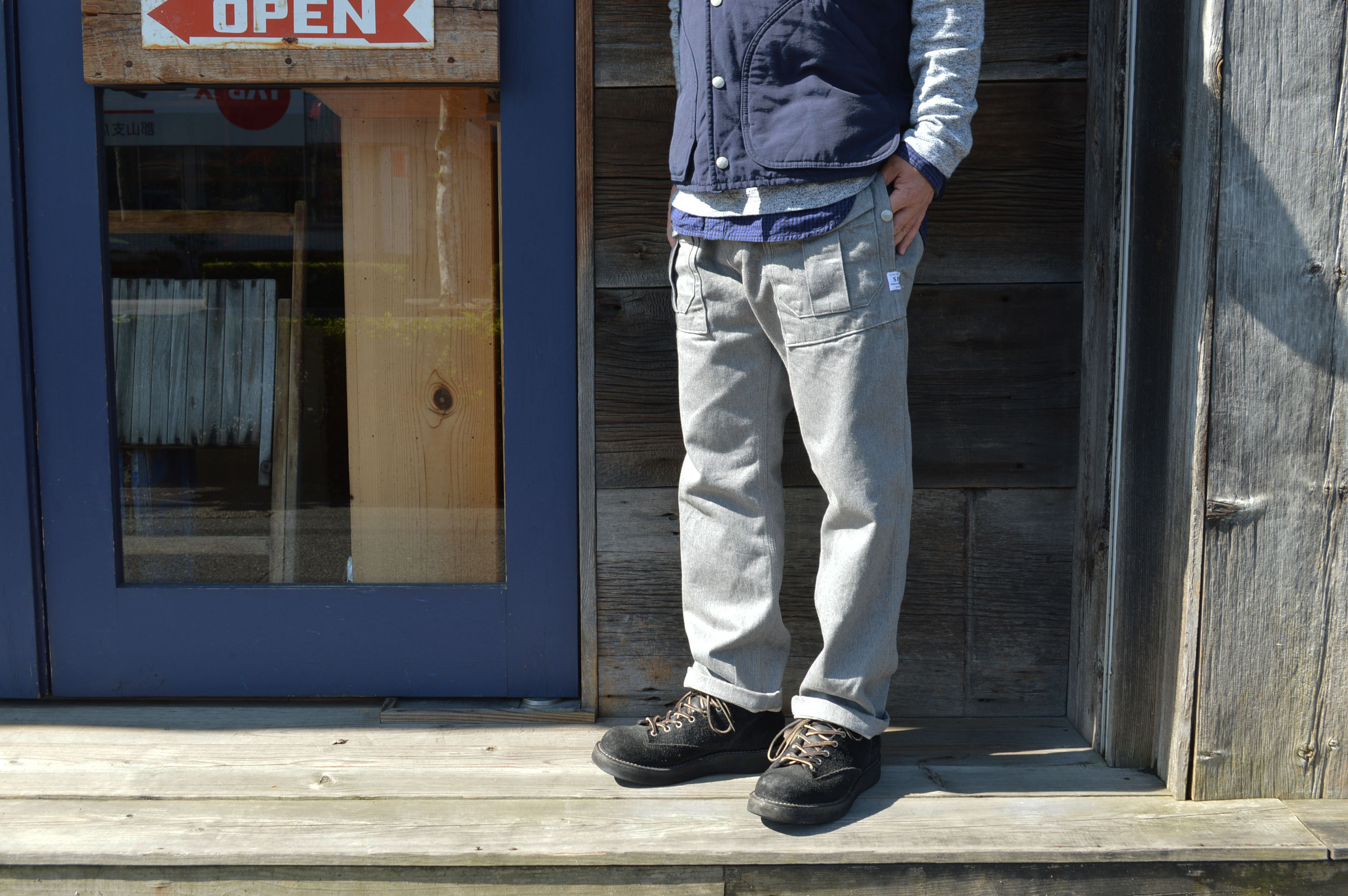 SASSAFRAS / ササフラス】 North Rim別注 BOTANICAL SCOUT PANT (13oz