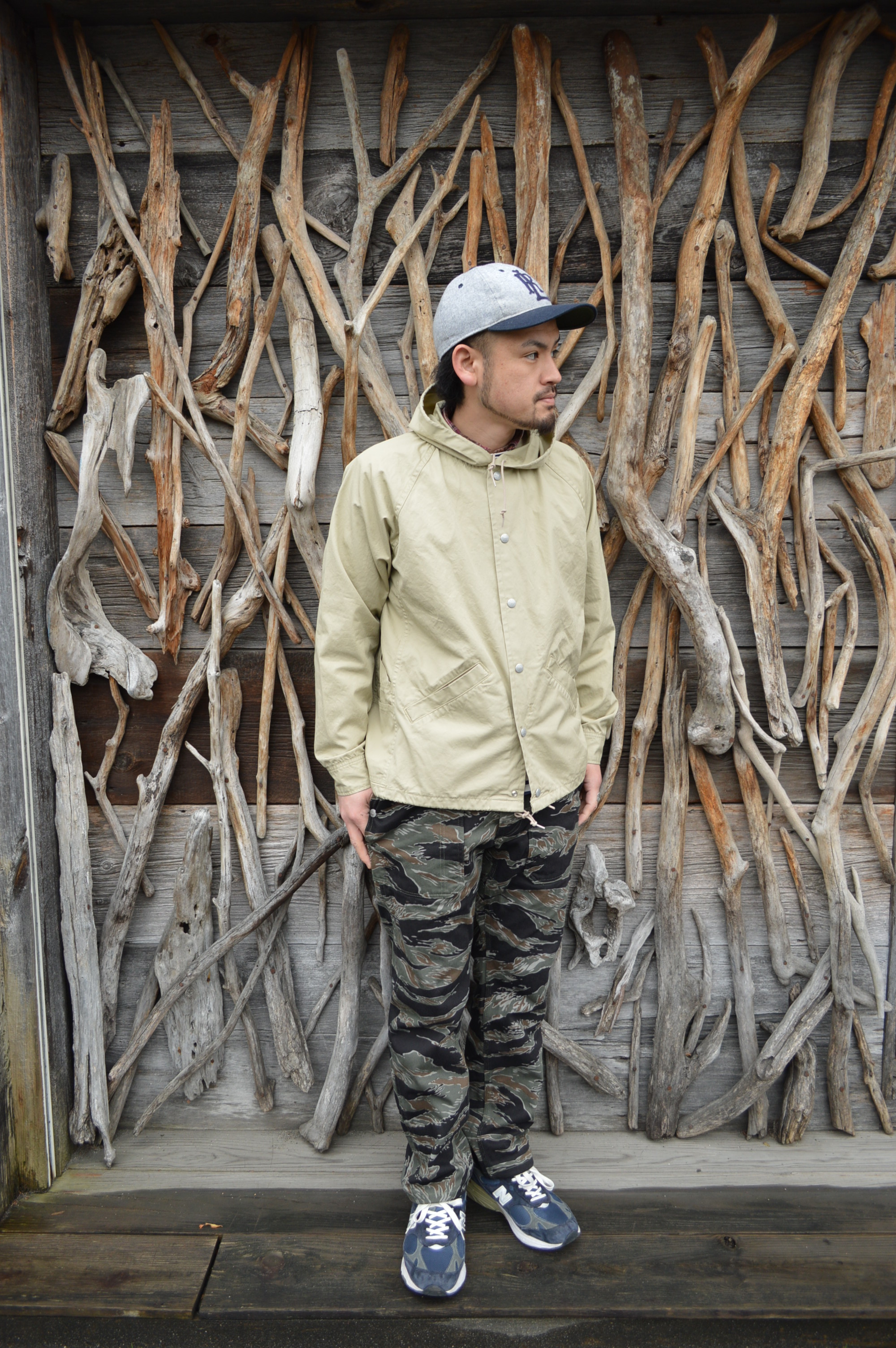 SASSAFRAS / ササフラス】 GARDENER BUD BREAKER (Weeds Poplin) 入荷