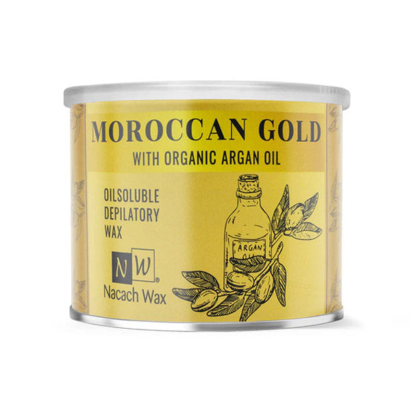 Moroccan Gold With Organic Argan Oil Soft Wax | Nacach Wax