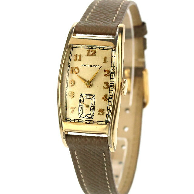 中古 ハミルトン HAMILTON アンティーク 角金 カーライル 手巻き