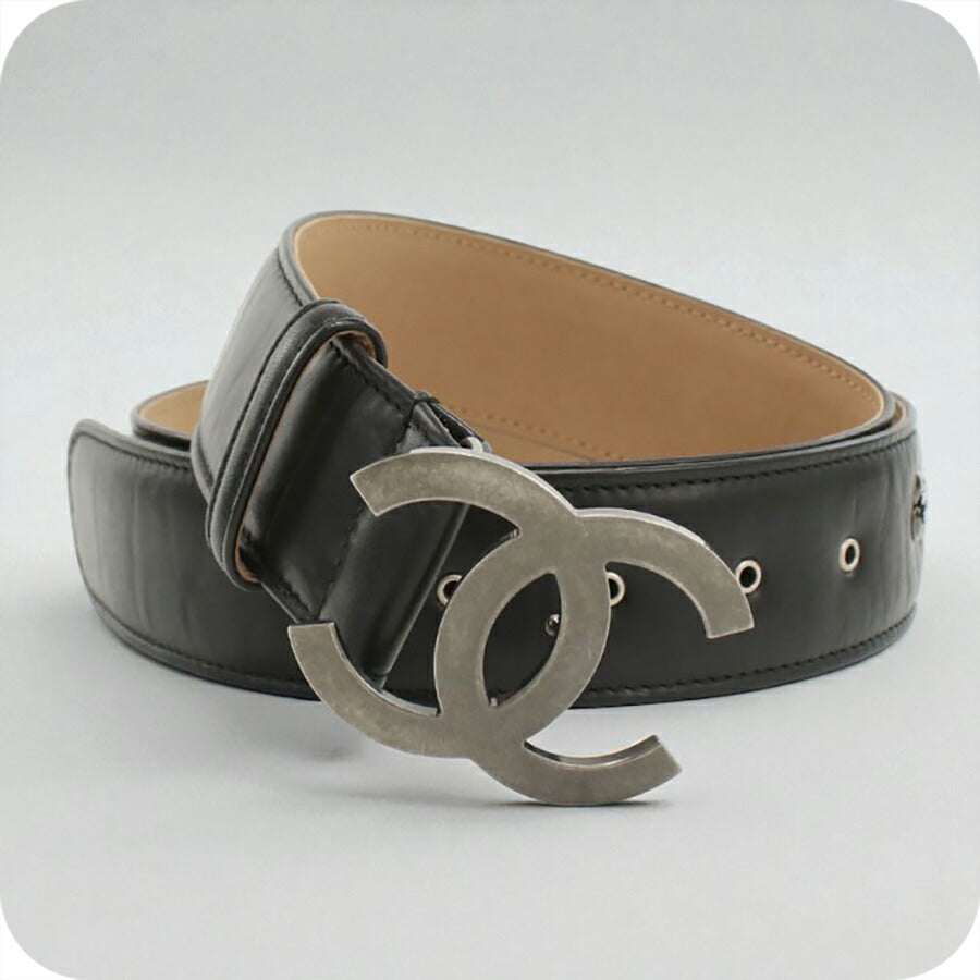 中古 シャネル ベルト レディース ブランド CHANEL ココマーク ベルト