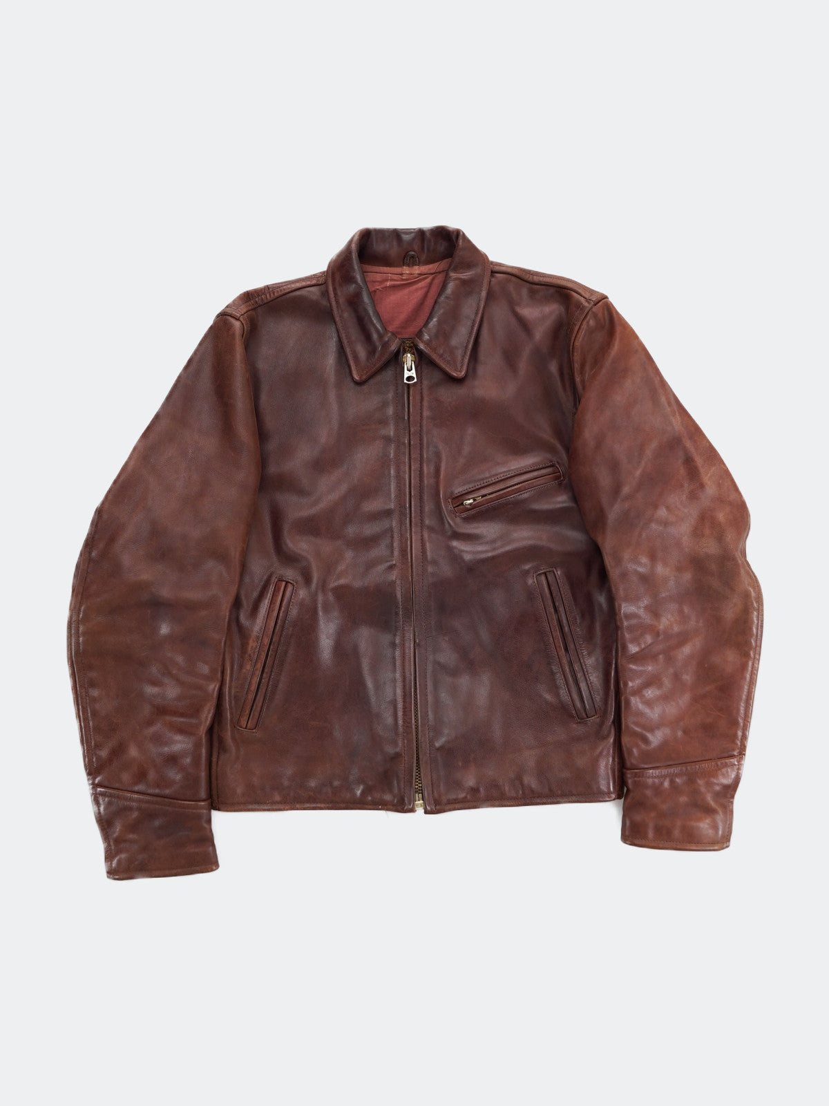 70s B-McCOYS leather jacket – NEVERKNOWS