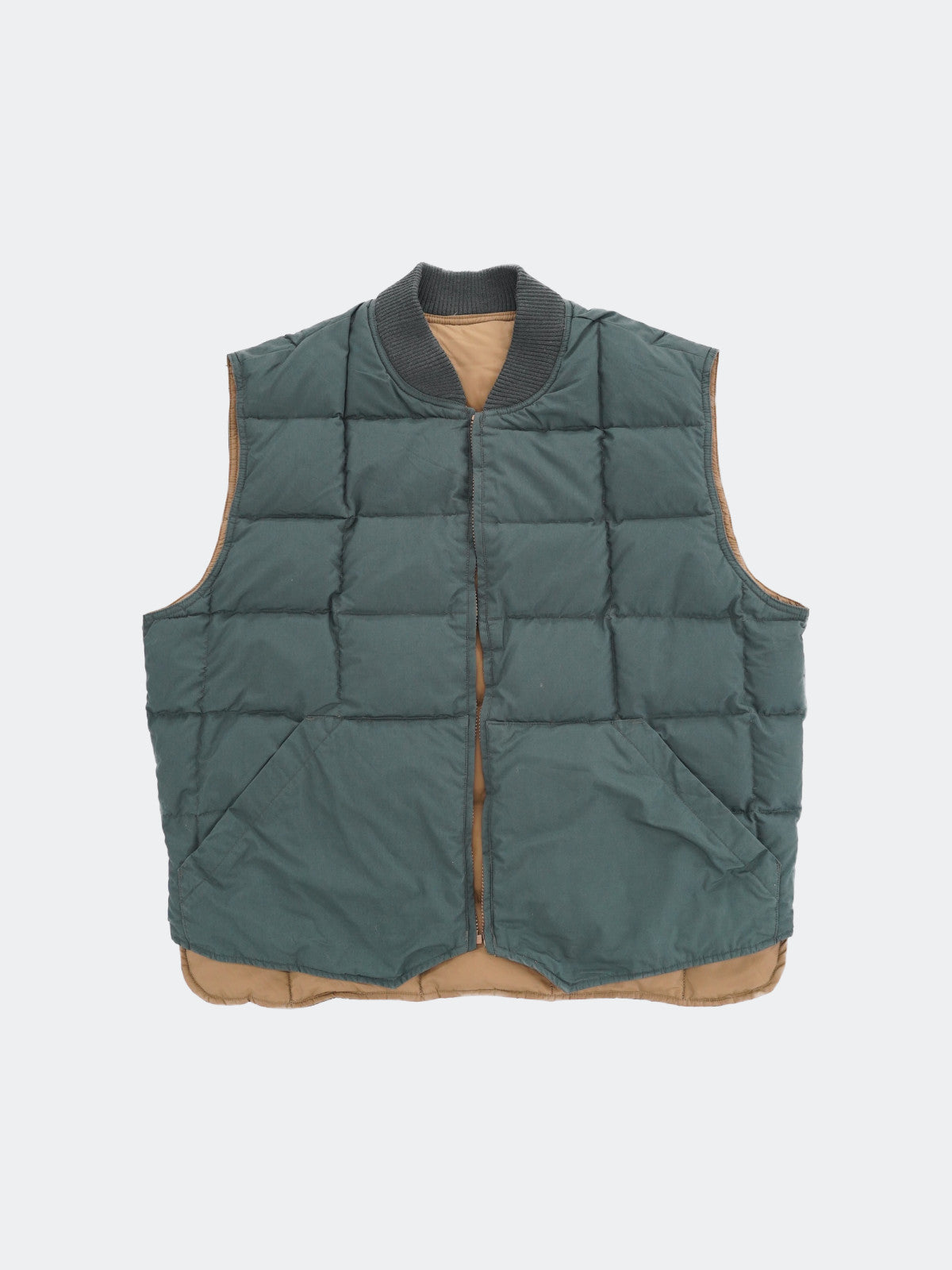 80s-90s Eddie Bauer reversible down vest – NEVERKNOWS