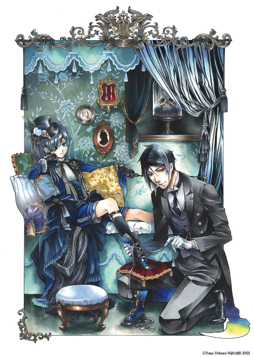 デビュー10周年を記念した初の原画展「黒執事原画展～枢やなの世界