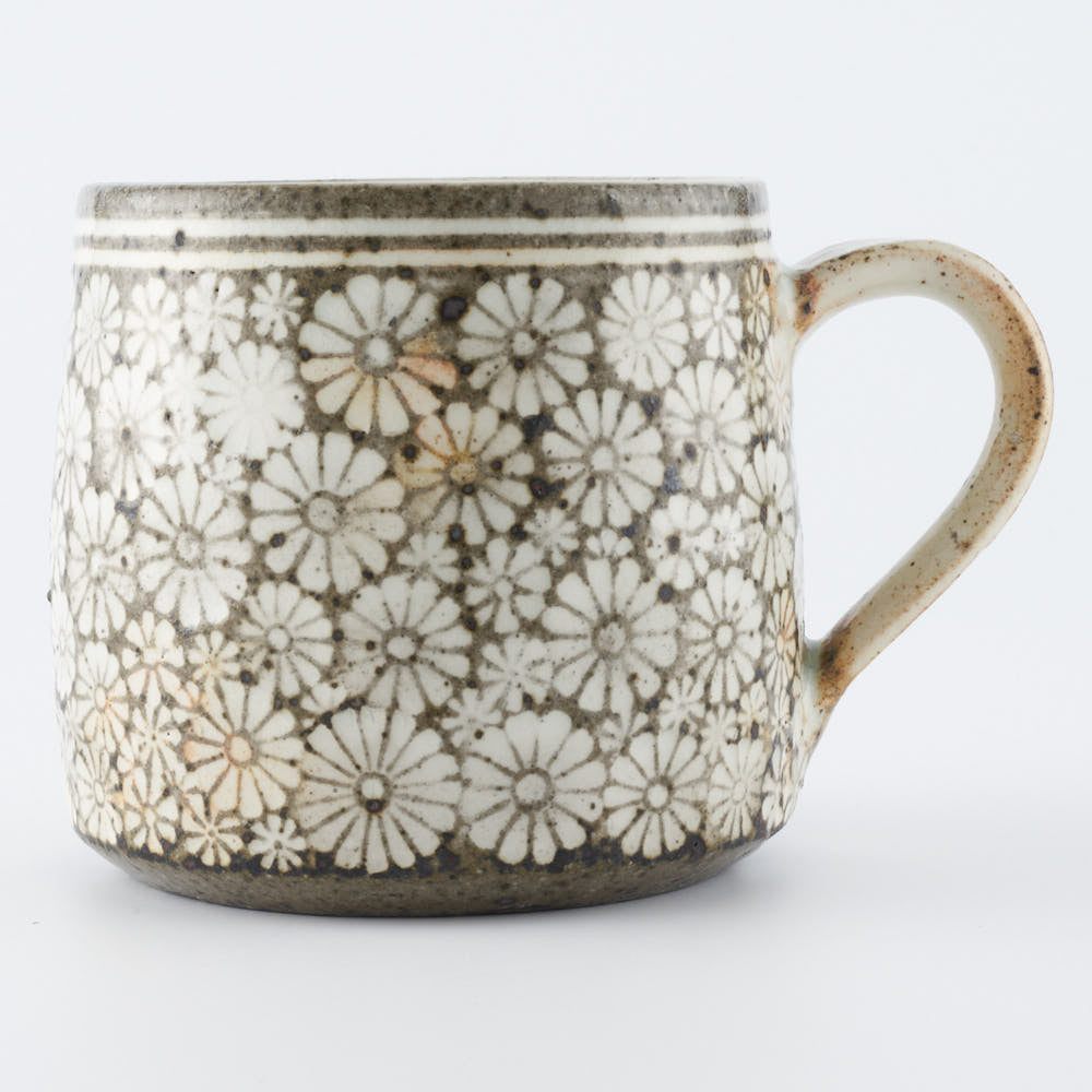 作家 薮本寛之 花三島コーヒーカップ ¥6,600 大人の焼き物