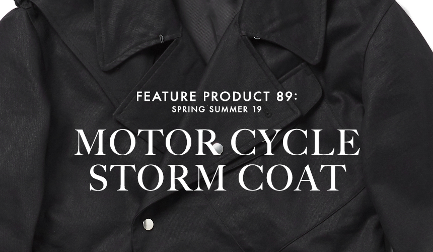 MOTOR CYCLE STORM COAT” | OLD JOE BRAND