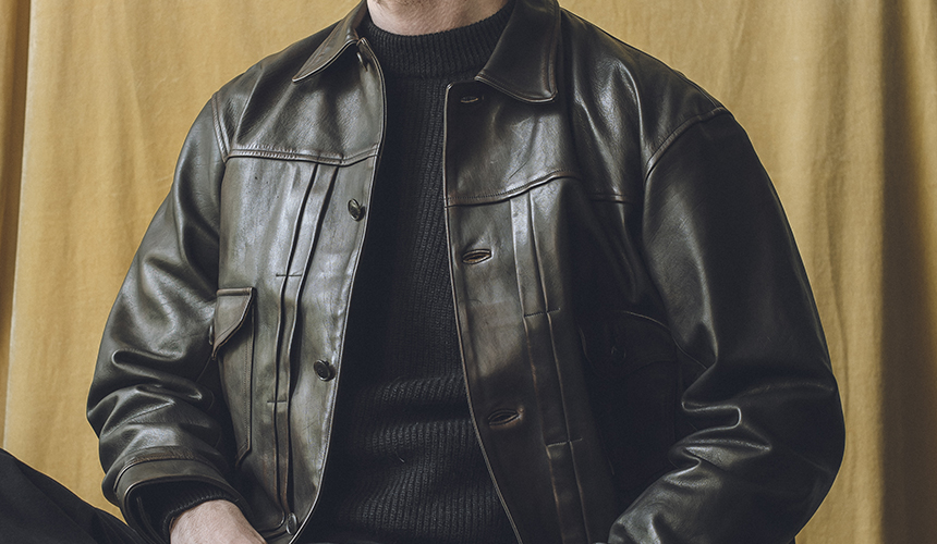 PATINA HORSE-HIDE JEAN JACKET | OLD JOE BRAND