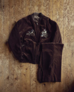 FADED VELVET SOUVENIR JACKET | OLD JOE BRAND