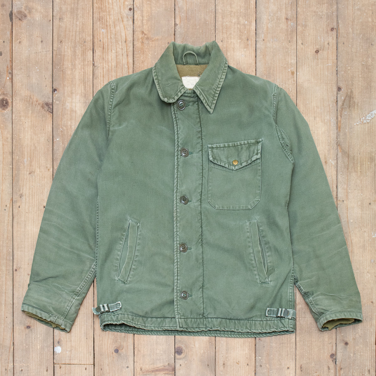 60s Vintage US Navy 1st Pattern A-2 Deck Jacket - Small – Omega