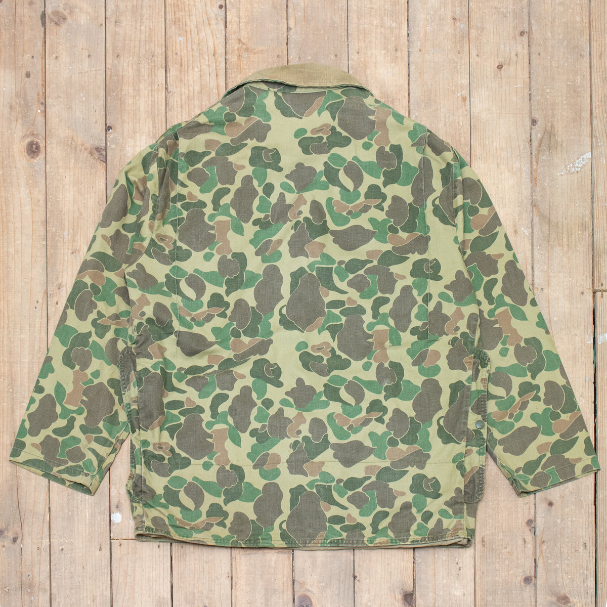 60s Vintage Sears Duck Hunter Camo Jacket - X-Large – Omega Militaria