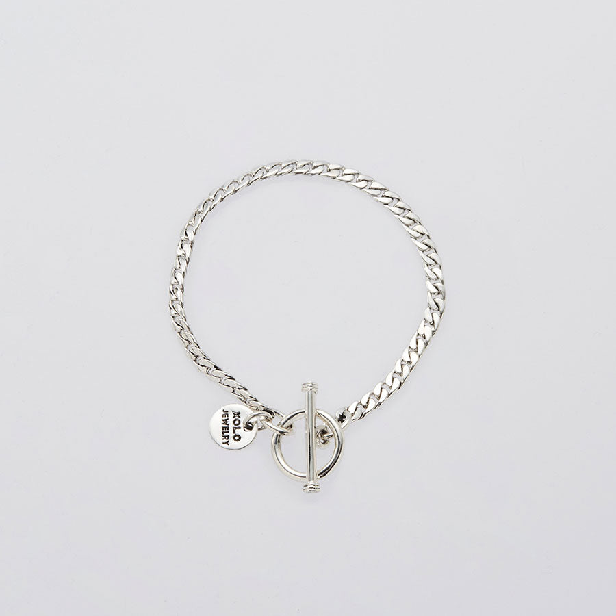 XOLO JEWELRY/ショロジュエリー】Basic Link Bracelet -4mm- (19cm
