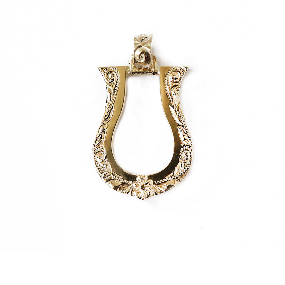 K18 ハワイアン ホースシュー（馬蹄） ペンダントトップ M – PUAALLY