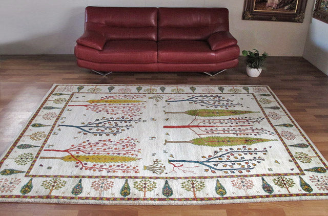 ゾランヴァリ,ギャッベ,ルリバフ,278×200cm｜上質手織りペルシャ絨毯