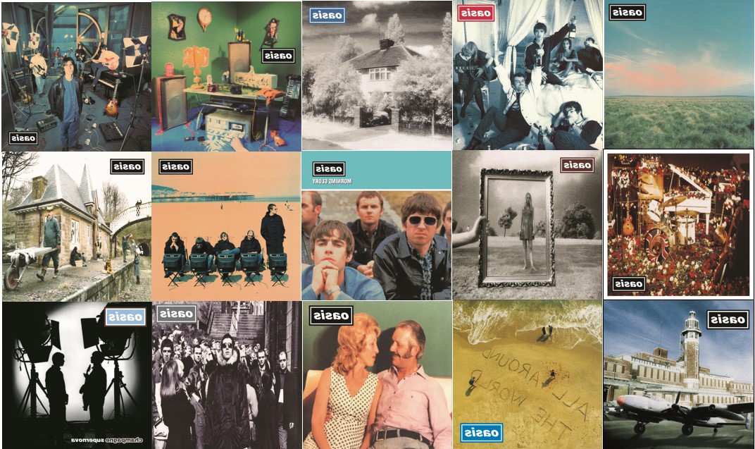 オアシスのシングル盤アートワーク秘話～オアシスの世界観を見事に