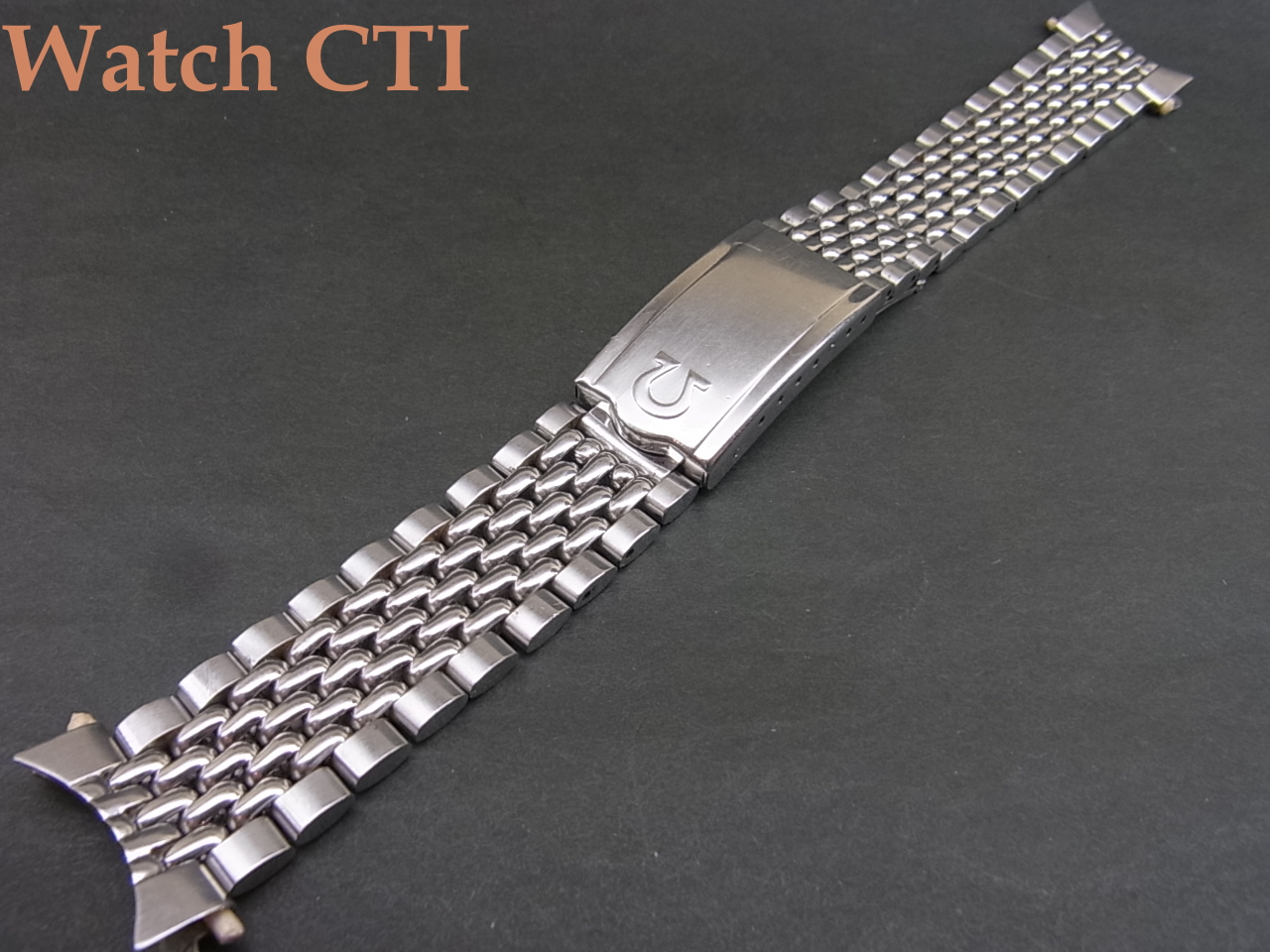 B1033] オメガ 20mm幅SSライスブレス [販売済]