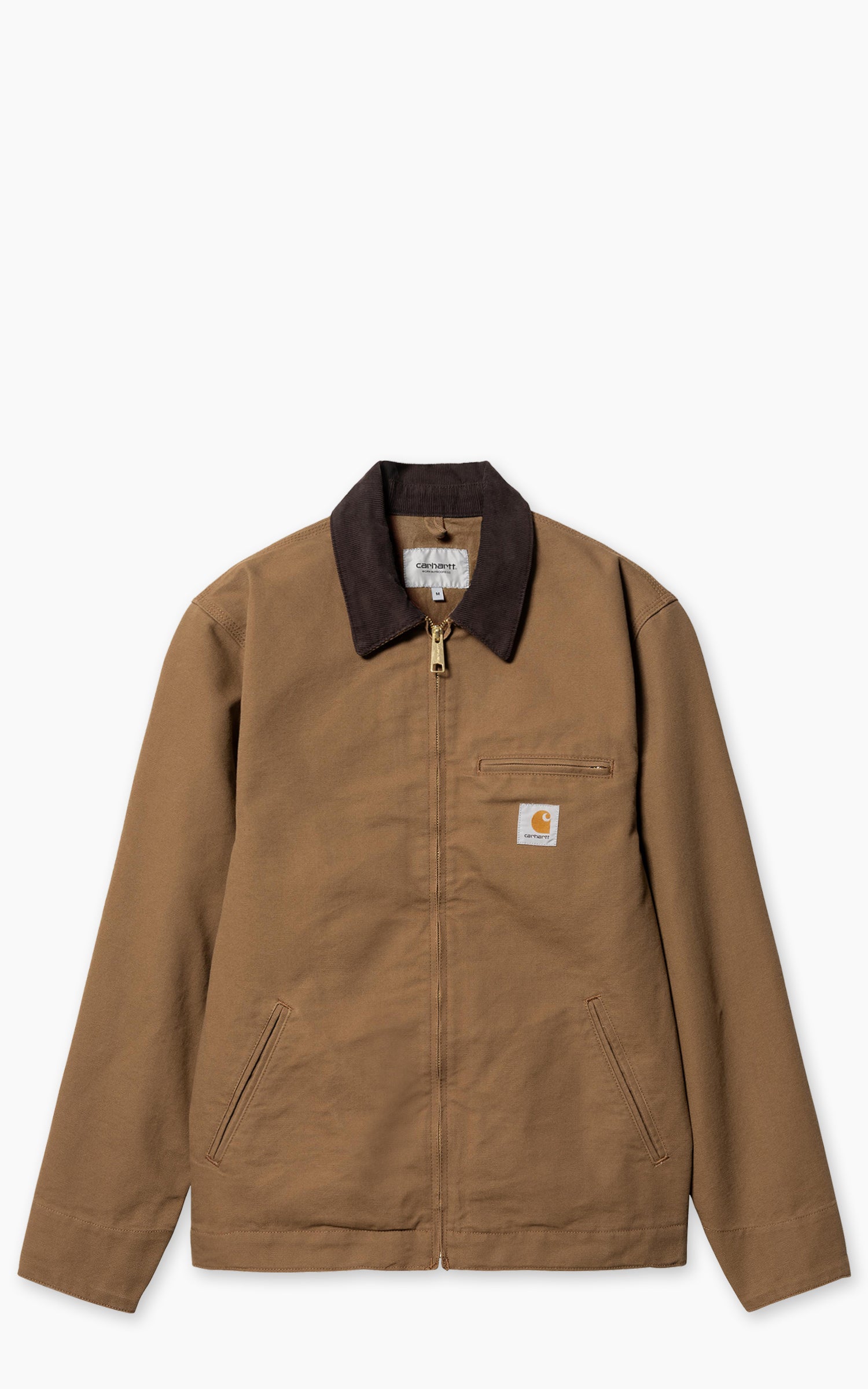 Carhartt WIP Detroit Jacket Dearborn Canvas Rinsed Hamilton Brown/Toba