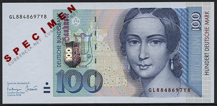 ドイツ・マルク Deutsche Mark ユーロ圏の旧通貨 / Old currencies of