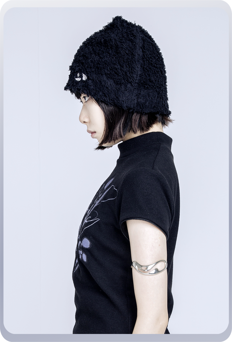 ﾊﾟｲﾙﾌｧｰﾘｰｷｬｯﾌﾟ/ ﾌﾞﾗｯｸ – chloma - official web store