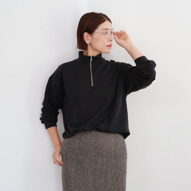 AURALEE SUPER HIGH GAUGE SWEAT PO (CREW / HALF ZIP) – Chum!