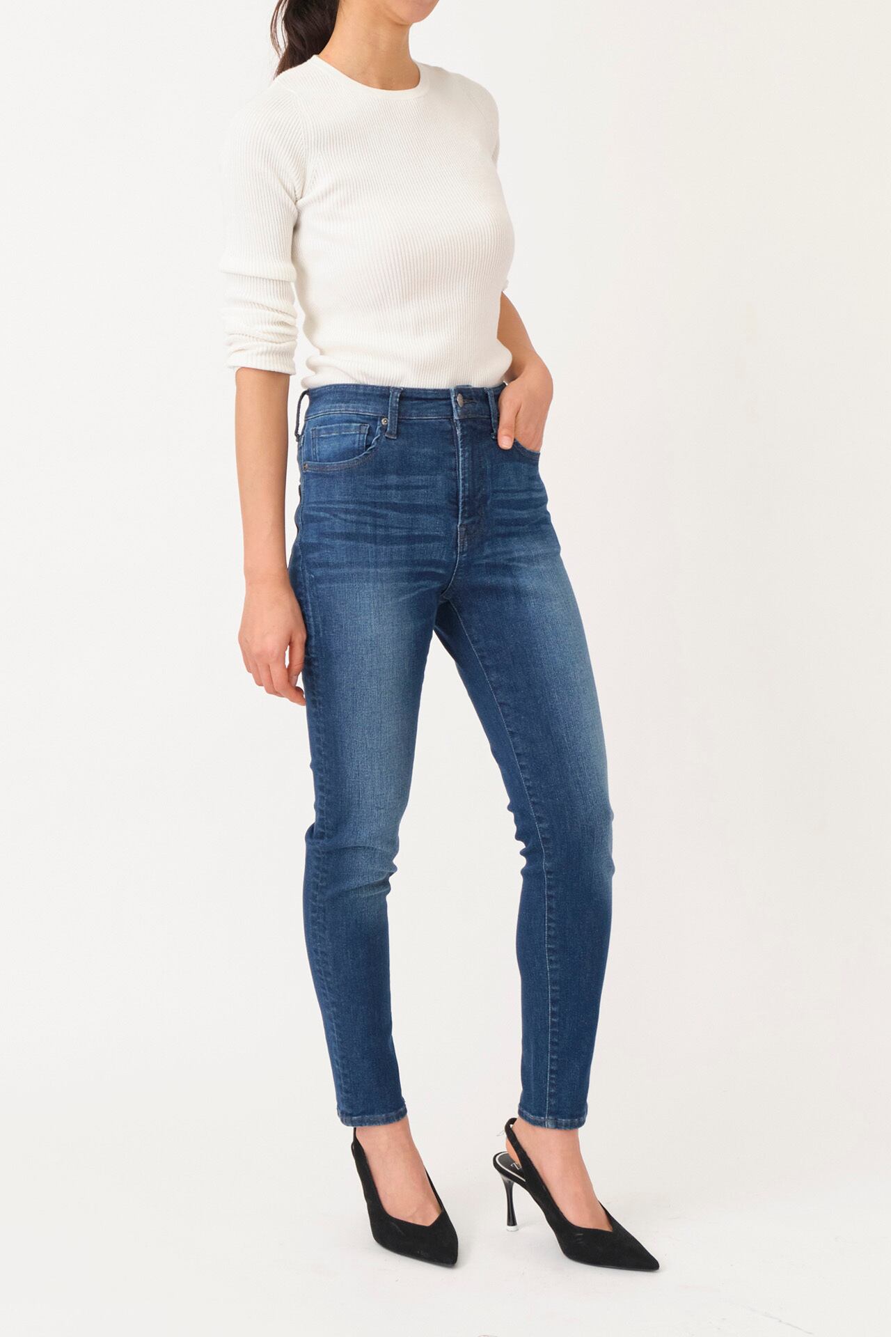 LISA INDIGO SKINNY/インディゴスキニー__ダルブルー_5190016