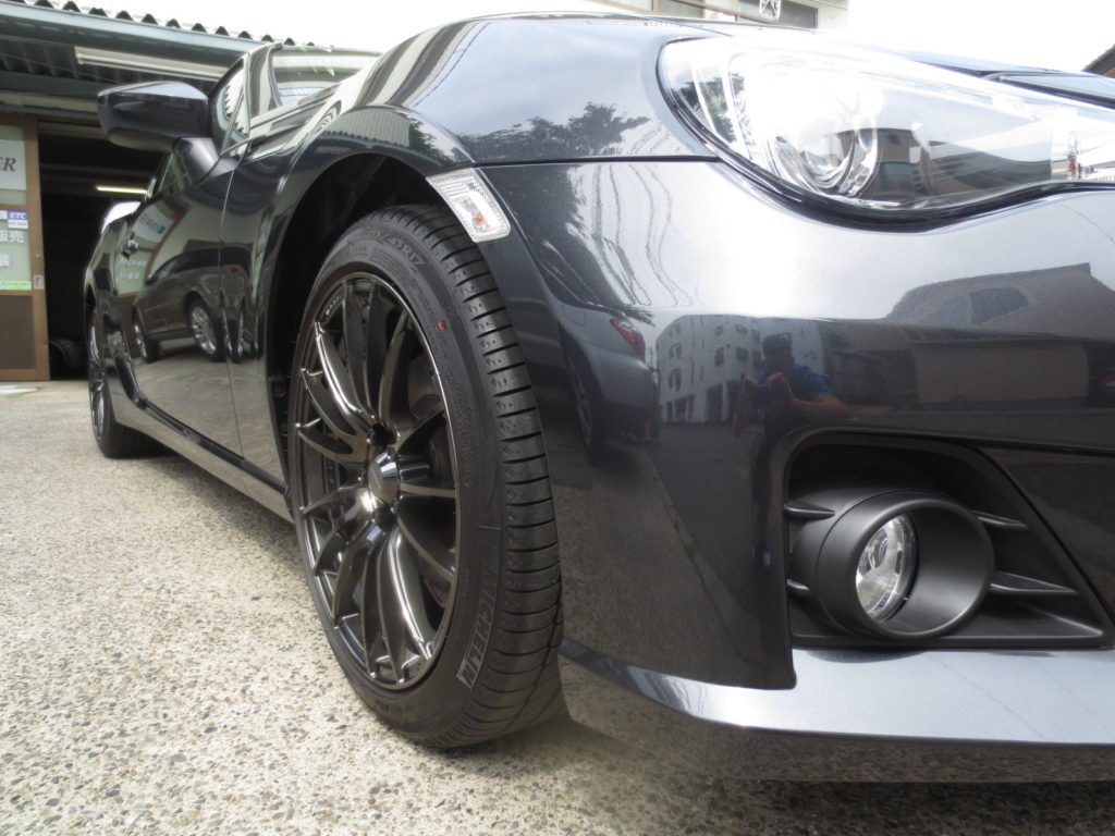 BRZ ZC6 STIダウンサス交換＆リヤ3面フィルム施工 | スバル専門店