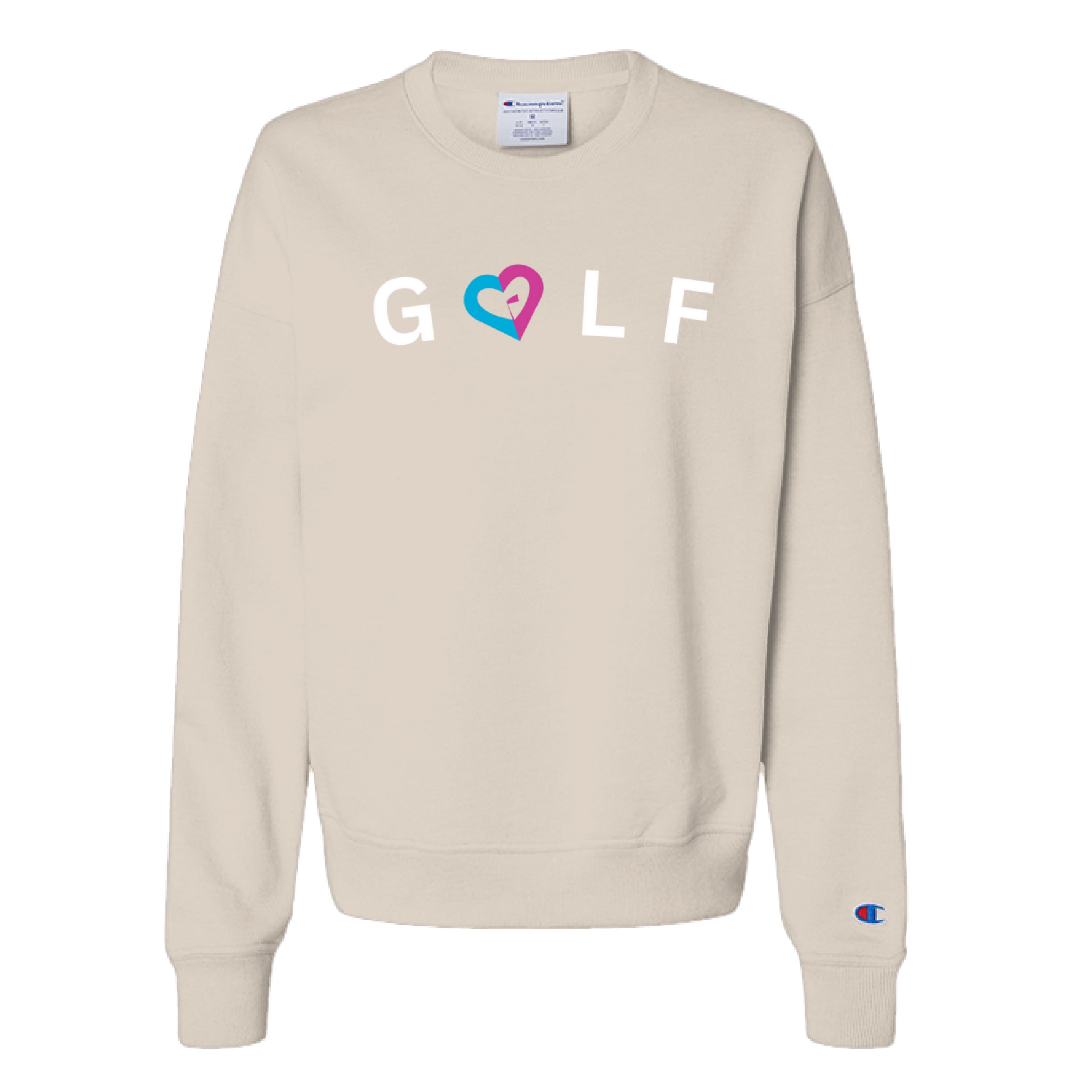 Women's Stylish Golf Sweatshirt | Club Girl Golf | Golf Heart