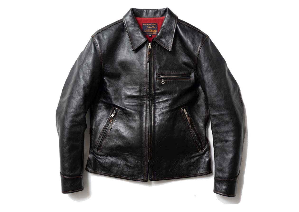 鉄馬乗り的 銘品図鑑 THE FLAT HEAD「HORSEHIDE SINGLE RIDERS JACKET