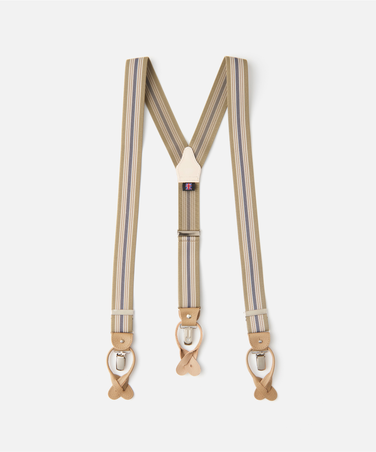 ALBERT THURSTON サスペンダー（グリーンストライプ） – collective.