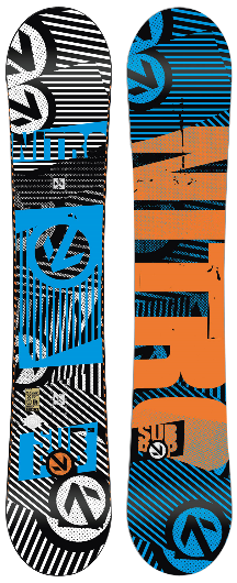 Nitro Sub Zero Snowboard, 2010 - CrazySnowBoarder Review