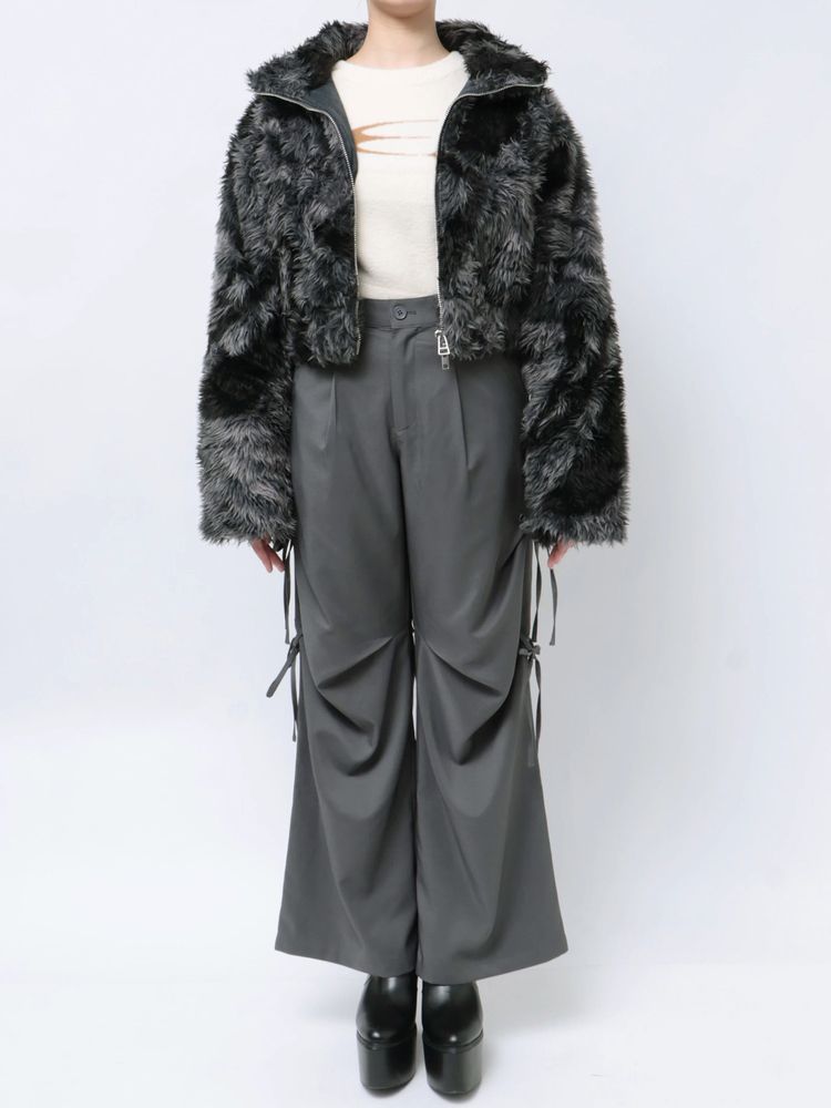 EMODA 2トーンボアブルゾン – CROCHU