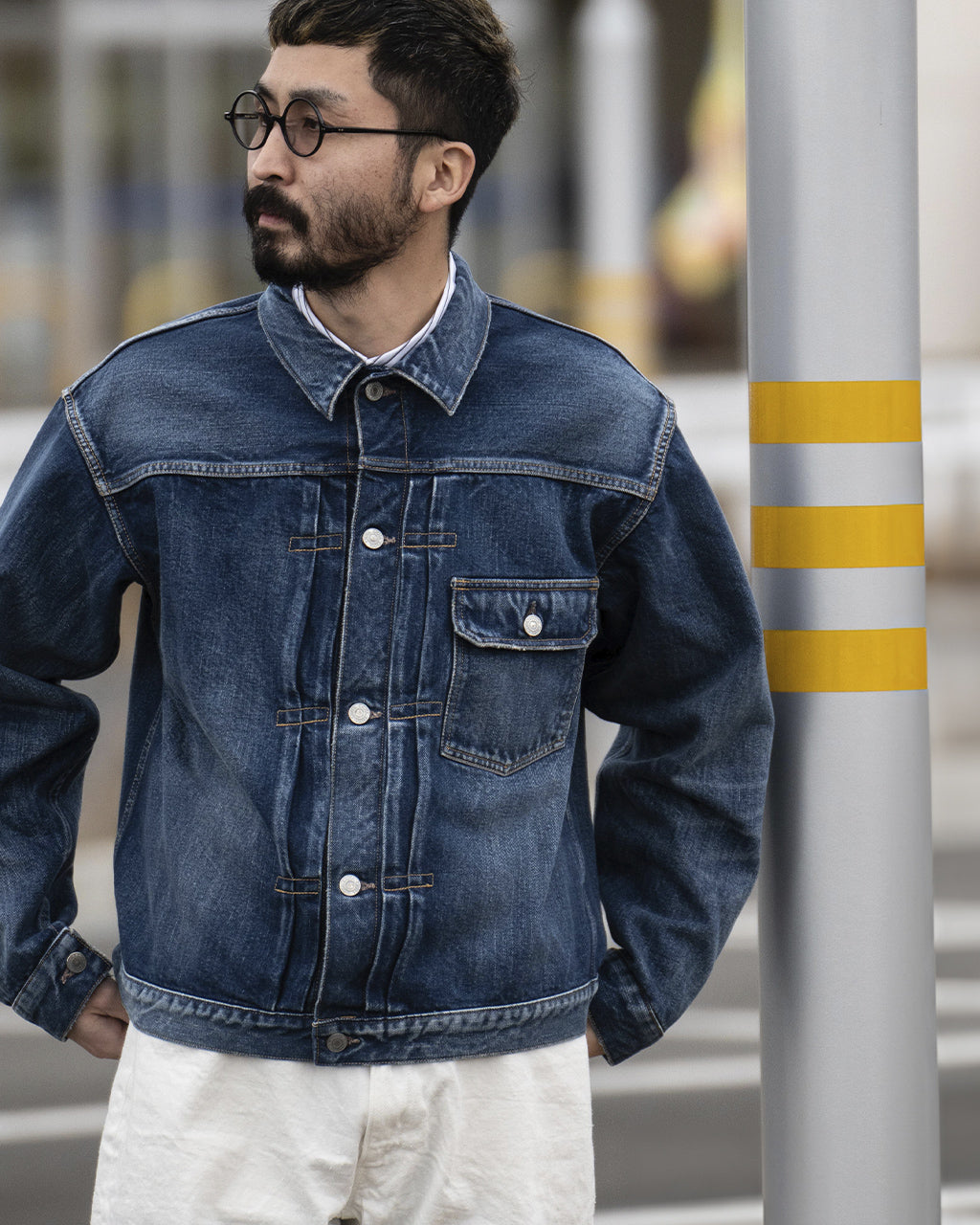 CIOTA シングルポケット デニムジャケット Single Pocket Denim Jacket