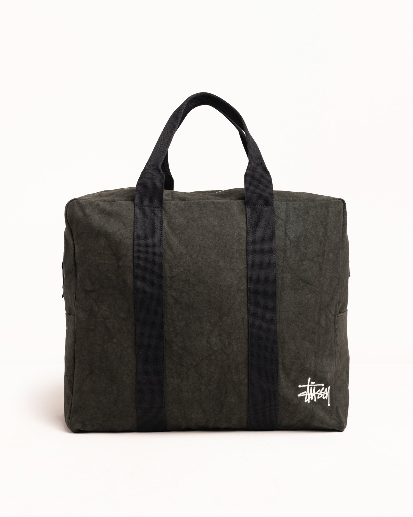 Canvas Flight Bag – Washed Black | Accessories | Stüssy Canada