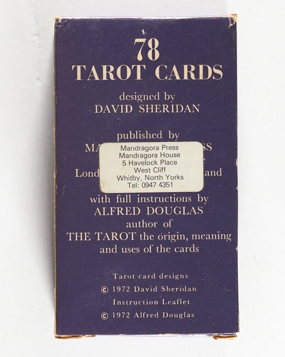 Sheridan-Douglas Tarot deck. Alfred Douglas. Artist David Sheridan