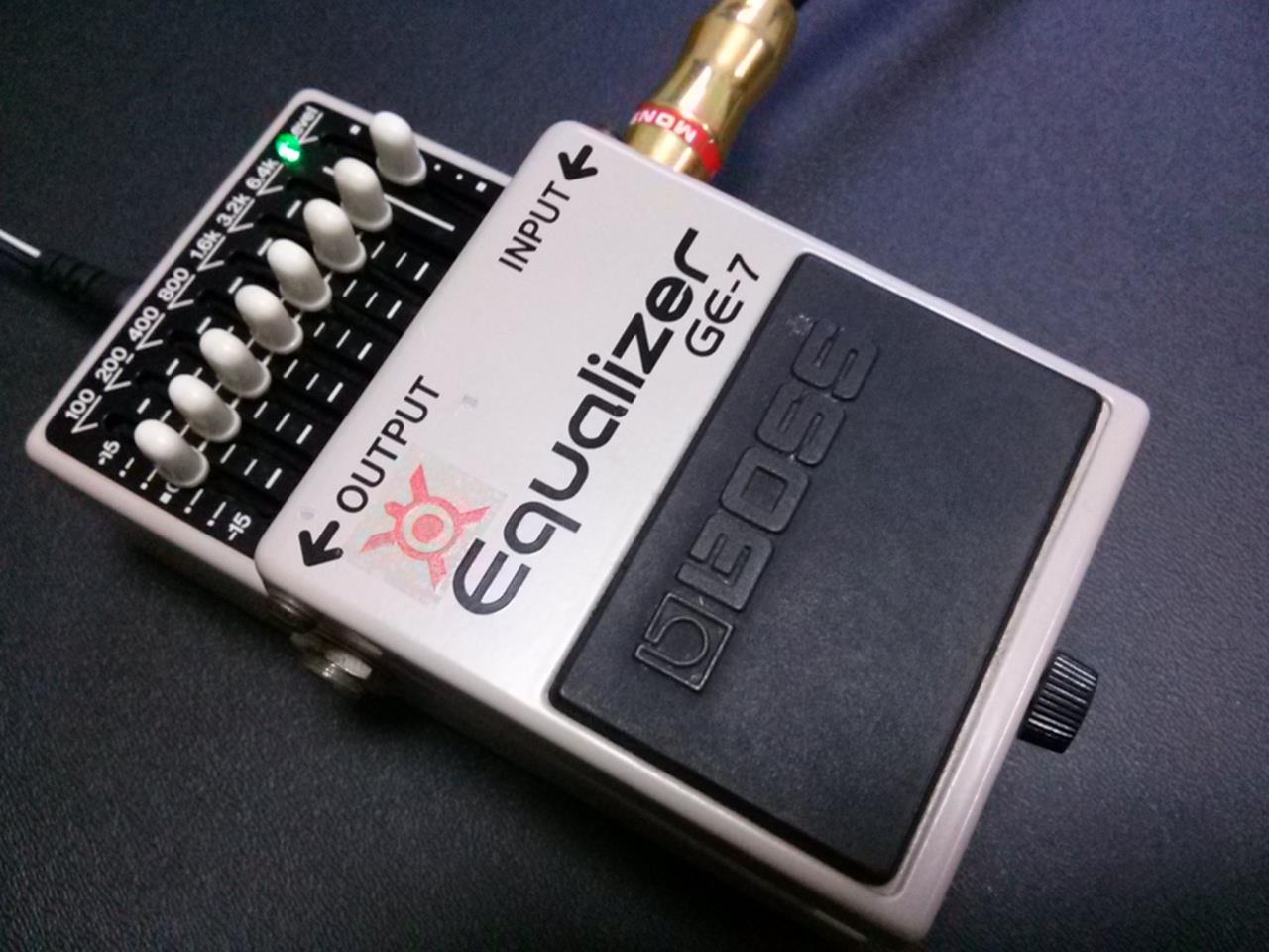 BOSS GE-7 ハイファイMOD ノイズ削減&音抜け改善 改造 | エフェクター