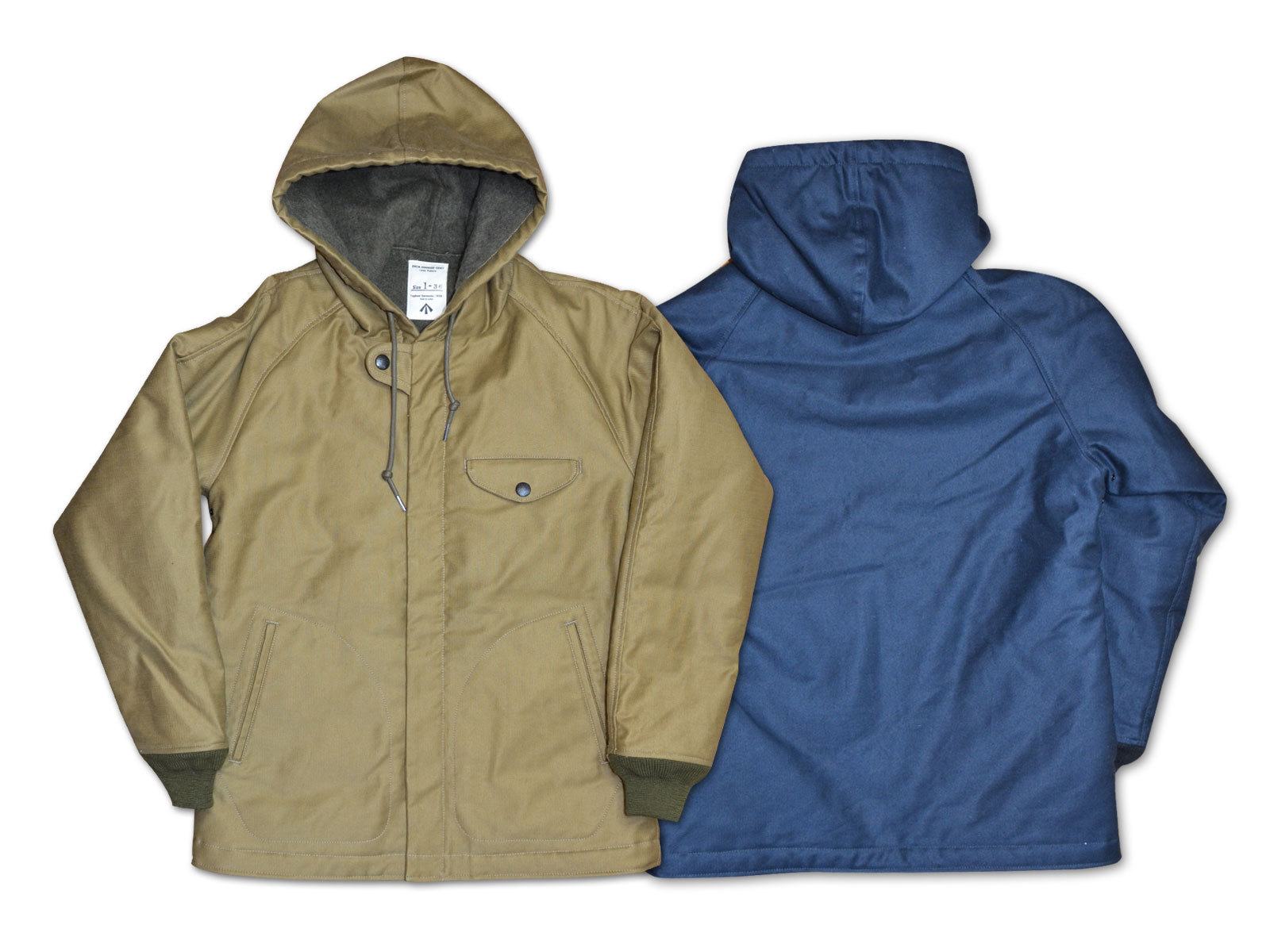 TUGBOAT GARMENTS - DECK HOODED COAT…!!!: CANVAS CLOTHING STORE BLOG